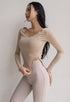Dear Slit Ribbed Sleeve